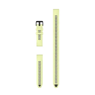 Silikonový remienok QuickFit 20 - Citron (+ extra dlhý remienok)