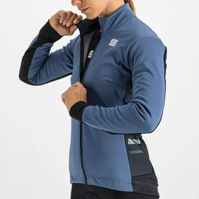 Sportful NEO SOFTSHELL bunda dámska modrá