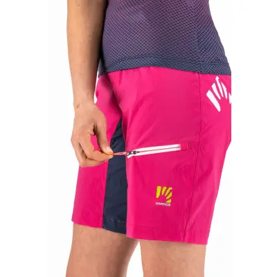 Karpos Val Viola Dámske Kraťasy ružové/modré