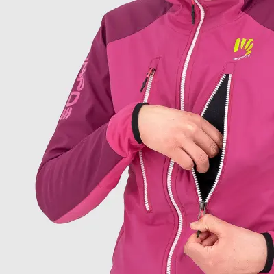 Karpos PIZ PALU&rsquo; dámska bunda malinová/ružová