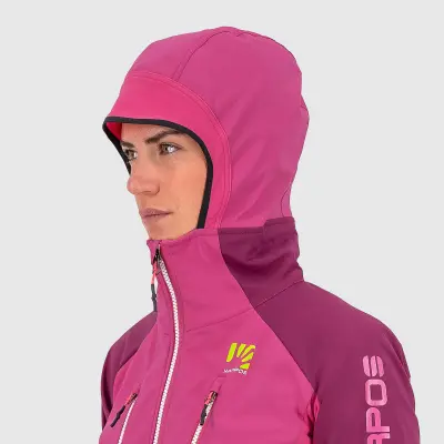 Karpos PIZ PALU&rsquo; dámska bunda malinová/ružová