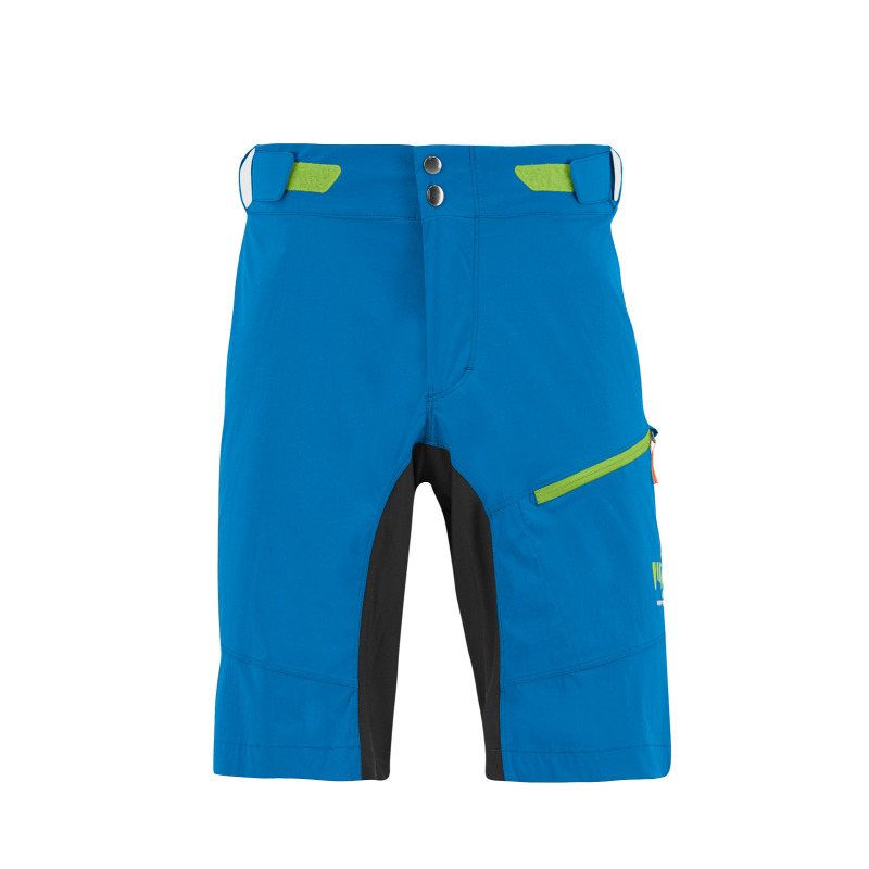 Karpos Val Viola Kraťasy modré/čierne/zelené fluo