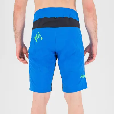 Karpos Val Viola Kraťasy modré/čierne/zelené fluo