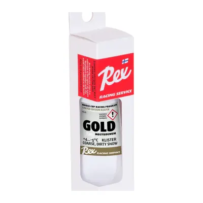 Rex Klister Gold Molybdenum  +4...-5 C 55g hrubý a špinavý sneh
