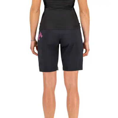 Karpos VAL VIOLA dámske kraťasy čierne/tmavosivé