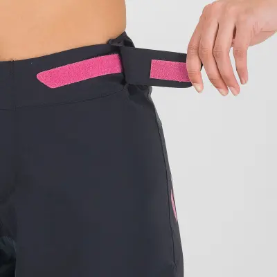 Karpos VAL VIOLA dámske kraťasy čierne/tmavosivé