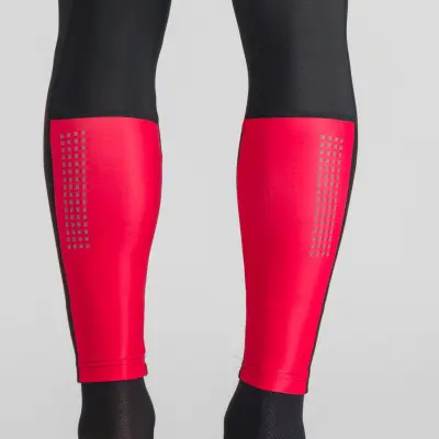 Sportful CLASSIC nohavice s trakmi black tango red