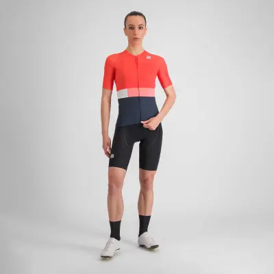 Sportful SNAP dámsky dres pompelmo galaxy blue