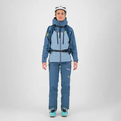 Karpos MIDI SHELL dámska bunda Bering Sea/Mountain Spring