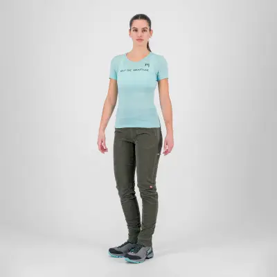 Karpos VANOI MERINO dámske tričko Aqua Sky