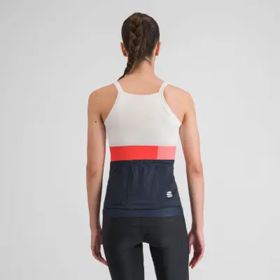 Sportful SNAP dámske tielko white galaxy blue