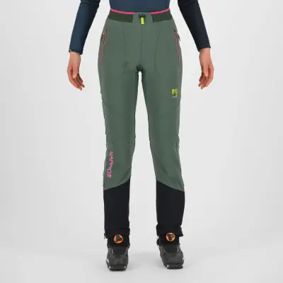 Karpos Alagna Plus Evo Dámske Nohavice Jungle Green/Duck Green