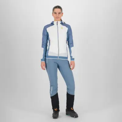 Karpos Alagna Plus Evo Dámska Bunda Bright White/Spring Lake