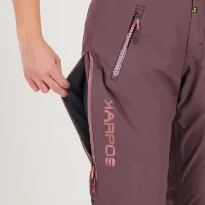 Karpos Midi Shell Dámske Nohavice Huckleberry