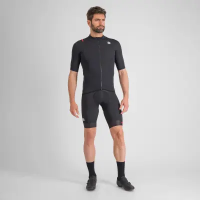 Sportful FIANDRE LIGHT bunda s krátkym rukávom black