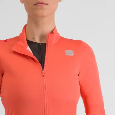 Sportful FIANDRE LIGHT dámska bunda s krátkym rukávom pompelmo