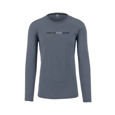 Karpos COPPOLO MERINO tričko s dlhým rukávom dark slate