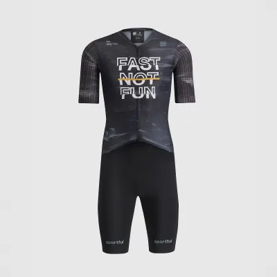 SPORTFUL FAST NOT FUN aero kombinéza čierna