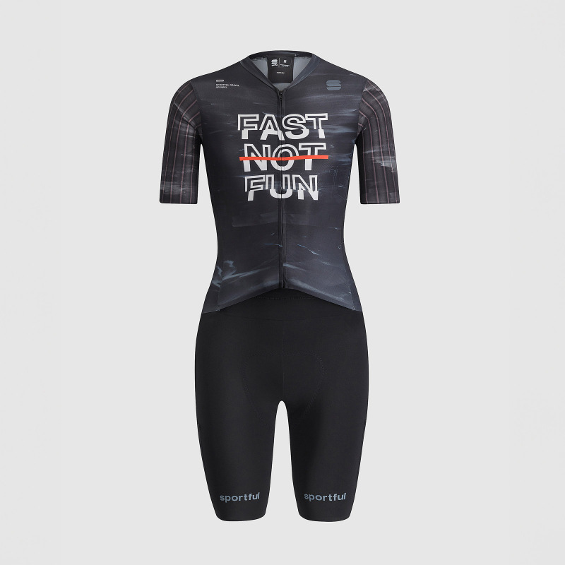 SPORTFUL FAST NOT FUN dámska aero kombinéza čierna