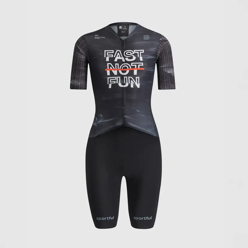 SPORTFUL FAST NOT FUN dámska aero kombinéza čierna