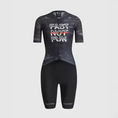 SPORTFUL FAST NOT FUN dámska aero kombinéza čierna