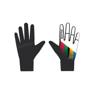 Sportful Lycra Chicco rukavice white/black