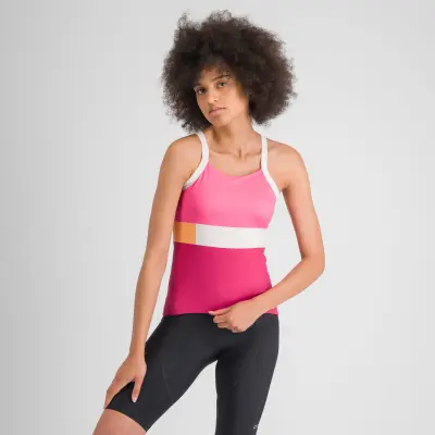 Sportful SNAP dámske tielko carmine rose cyclamen