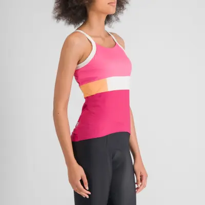 Sportful SNAP dámske tielko carmine rose cyclamen