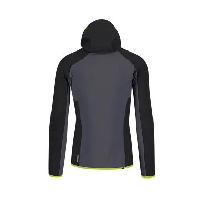 Karpos Pizzo Bianco Bunda Black/Woodl.Gray/Acid Lime