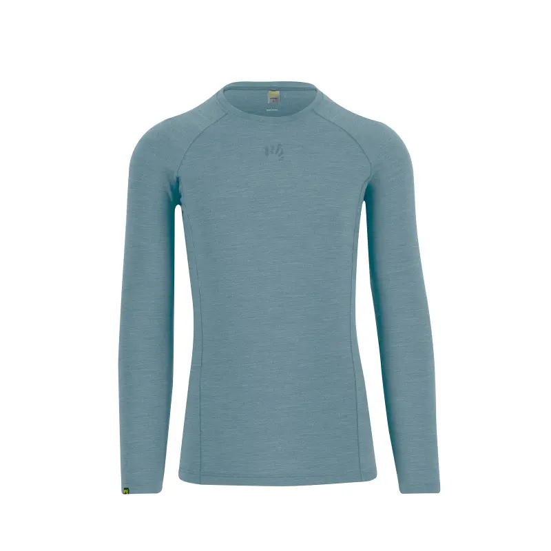 Karpos Dinamico Merino 180 tričko S Dlhým Rukávom Smoke Blue
