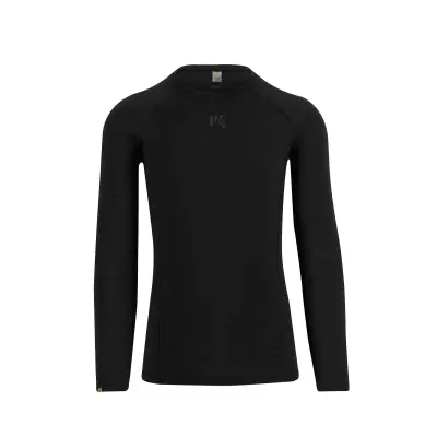 Karpos Dinamico Merino 180 tričko S Dlhým Rukávom Black
