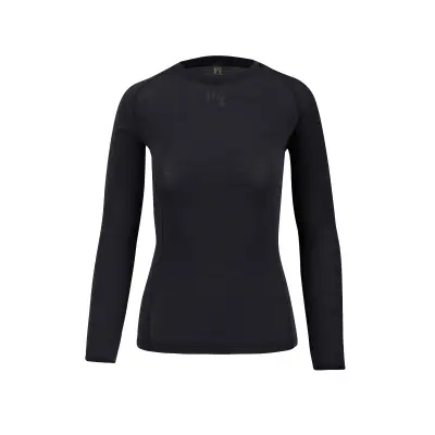Karpos Dinamico Merino 130 Dámske tričko S Dlhým Rukávom Black