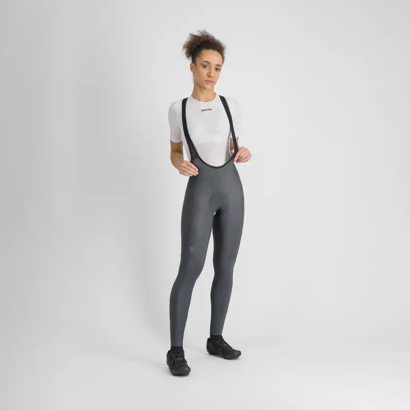 Sportful PULSE dámske nohavice s trakmi black sand