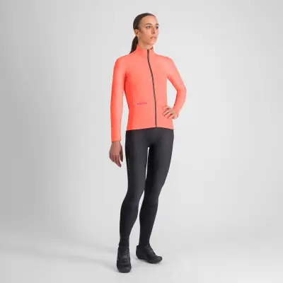 Sportful CLASSIC dámska bunda fiery coral