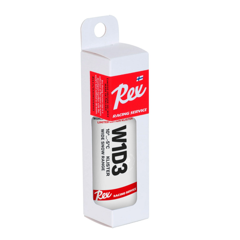 Rex W1D3 Racing Service Klister,  wide snow type range Racing Service Klisters, 55 g