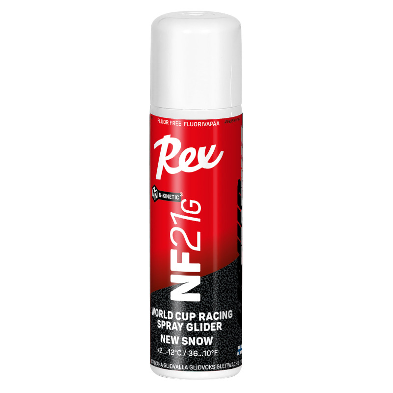 Rex NF21g čierny sprej NOVÝ SNEH 150 ml