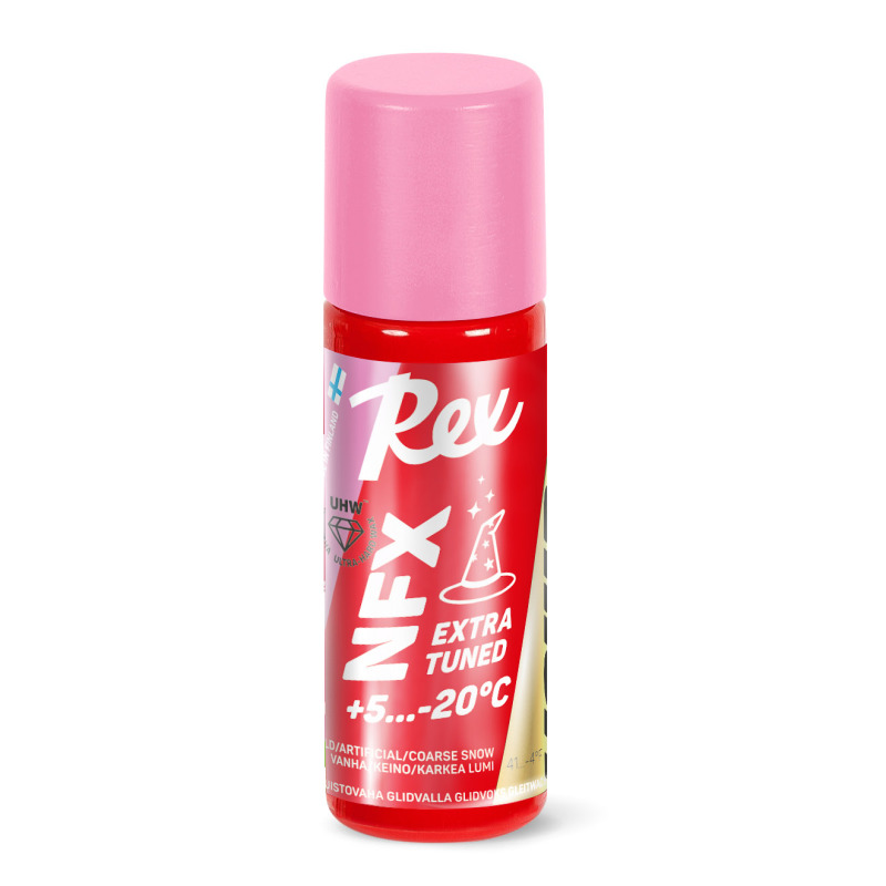 Rex NFX Pink UHW Extra Tuned Liquid glider 60 ml sponge