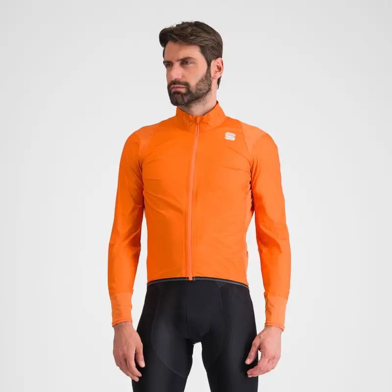 Letní cyklistická bunda pánská Sportful Hot Pack No Rain oranžová