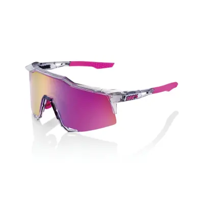 SPEEDCRAFT - Polished Translucent Grey - Purple Multilayer Mirror Lens