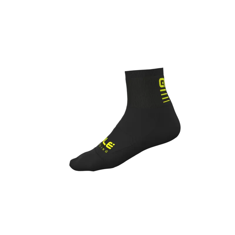 Cyklistické ponožky ALÉ LOGO Q-SKIN SOCKS