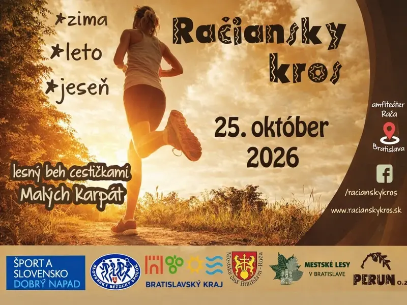  Račiansky kros JESEŇ 2026 preteky v behu