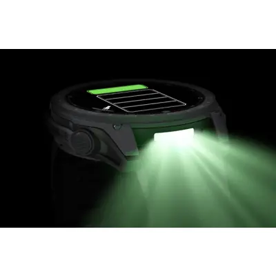 tactix 8 - 51mm, AMOLED, Sapphire, Cerakote coating, Titanium, slate grey/black silicone band (AB Ultralight)