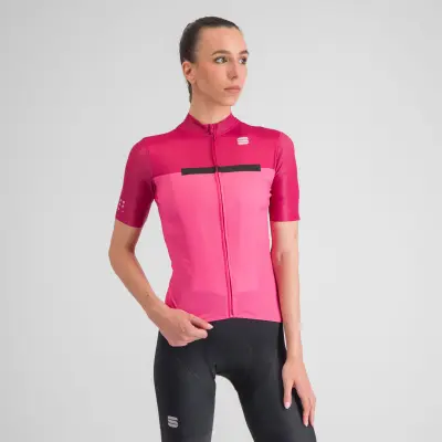 Sportful PISTA dámsky dres carmine rose cyclamen
