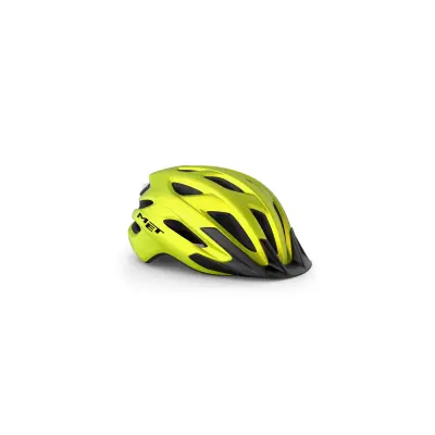 MET přilba CROSSOVER lime žlutá metalická -52/59