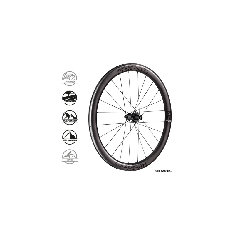 VISION zapletená kola METRON45 SL DB-CL CH-TL SH11