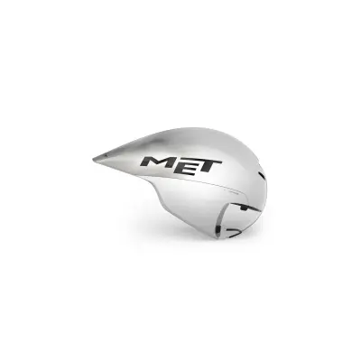 MET přilba DRONE WIDE BODY II bílá metalická -58/61