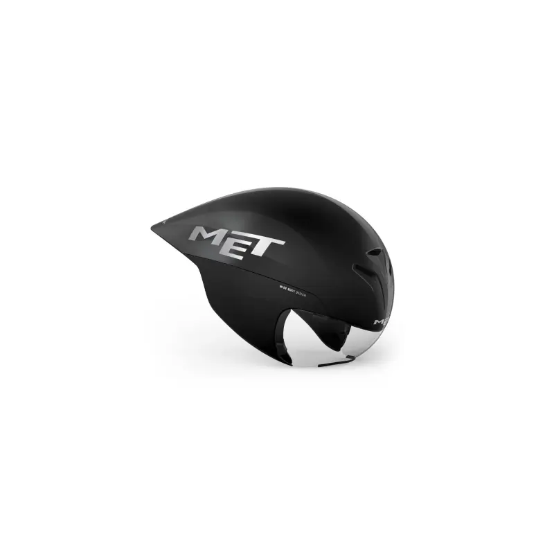 MET přilba DRONE WIDE BODY II černá metalická -58/61