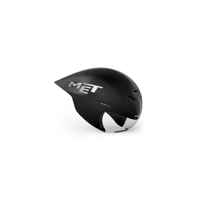 MET přilba DRONE WIDE BODY II černá metalická -55/58