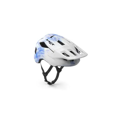 MET přilba SHELTER YOUTH white blue -52/56