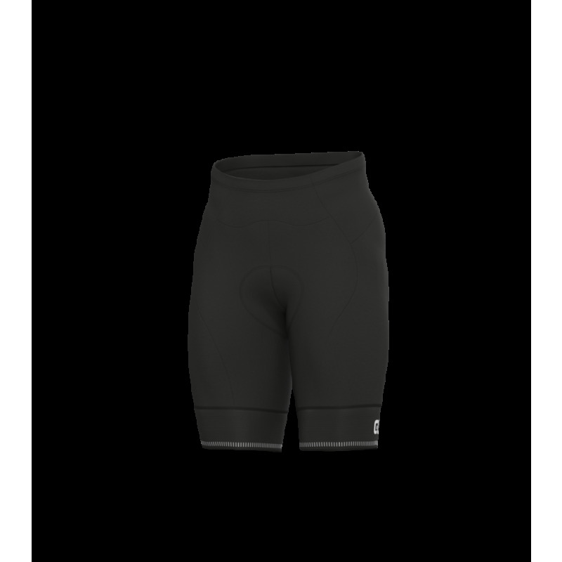 Letné cyklistické nohavice pánske Alé Cycling Solid Corsa čierne/biele